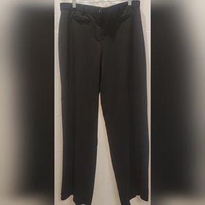 Vintage Christopher  & Banks   Black Pants Stretch Size 12  Flared & high waist